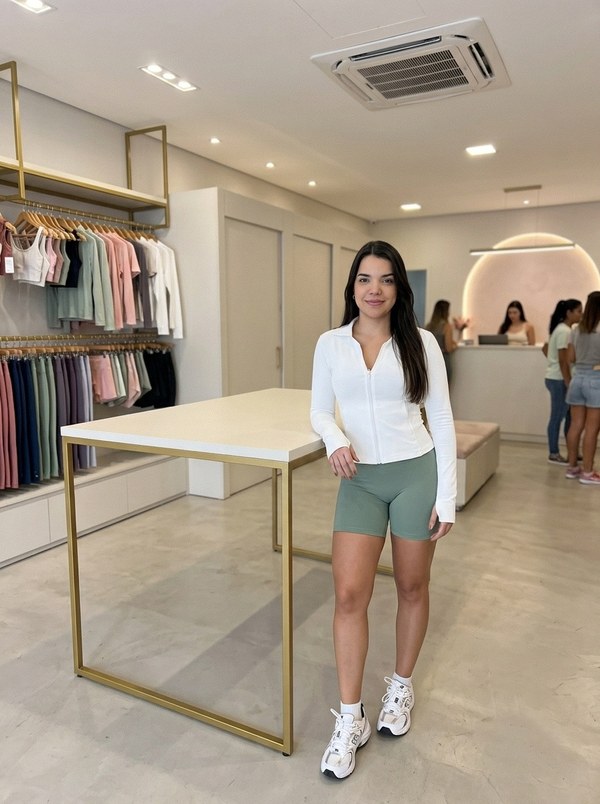 Aline, fundadora do Mapa Fitness